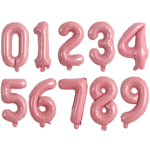 Wholesale 32 Inch Metallic Number <b>Balloons</b> (Cream Caramel Olive <b>Green</b>) Eco-Friendly for Festival Party Birthday Wedding Decor - Product Image 1