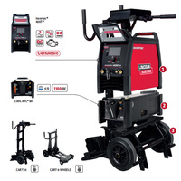 Machine à souder TIG numérique Lincoln Invertec 400TP, soudeuse TIG DC MMA, équipement de soudage à l'arc au tungstène et à l'argon industriel