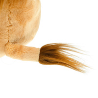 Lion personnalisé simulation poupée douce jouet animaux en peluche oreiller peluche avec remplissage PP coton pour les enfants