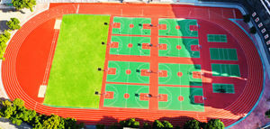 Inolp แทร็กคอมโพสิตยาง PU สำหรับวิ่งโซลูชันพื้นกีฬากลางแจ้งทุกสภาพอากาศไฮบริดระบายน้ำได้อย่างรวดเร็ว - Product Image 3