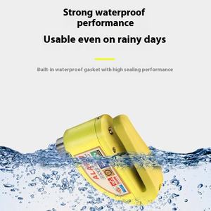 Antivol Moto Étanchéité Système d'Alarme 110 dB Verrou de Disque avec Câble Antivol Vélo Haute Décibel et Alarme Antivol Pour Moto - Product Image 4