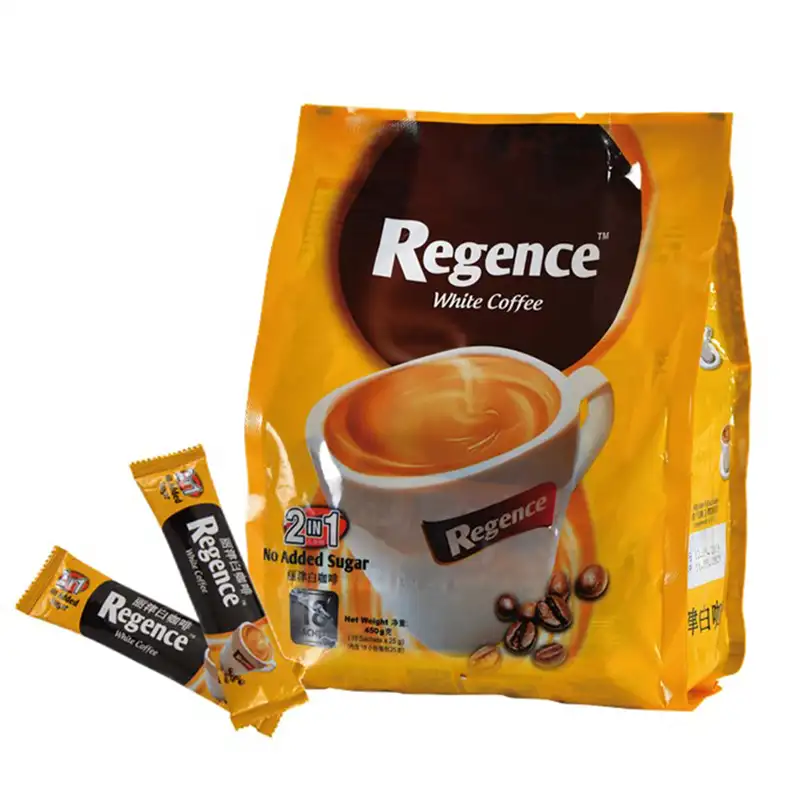 ホット販売マレーシアREGENCE 2 in1アロマインスタントホワイトコーヒー厚く滑らかなコーヒー味