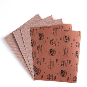 P80-P1500 wasserdichtes Sandpapier mit Körnung A275 Anpassbare OEM-Aluminiumoxid-Schleif schleif folie Rechteckform - Product Image 1