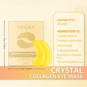 Masques pour les <span class=keywords><strong>yeux</strong></span> en collagène cristallin 24 carats OEM/ODM avec Centella Asiatica, meilleurs patchs pour les <span class=keywords><strong>yeux</strong></span> à l'<span class=keywords><strong>acide</strong></span> <span class=keywords><strong>hyaluronique</strong></span> - Product Image 6