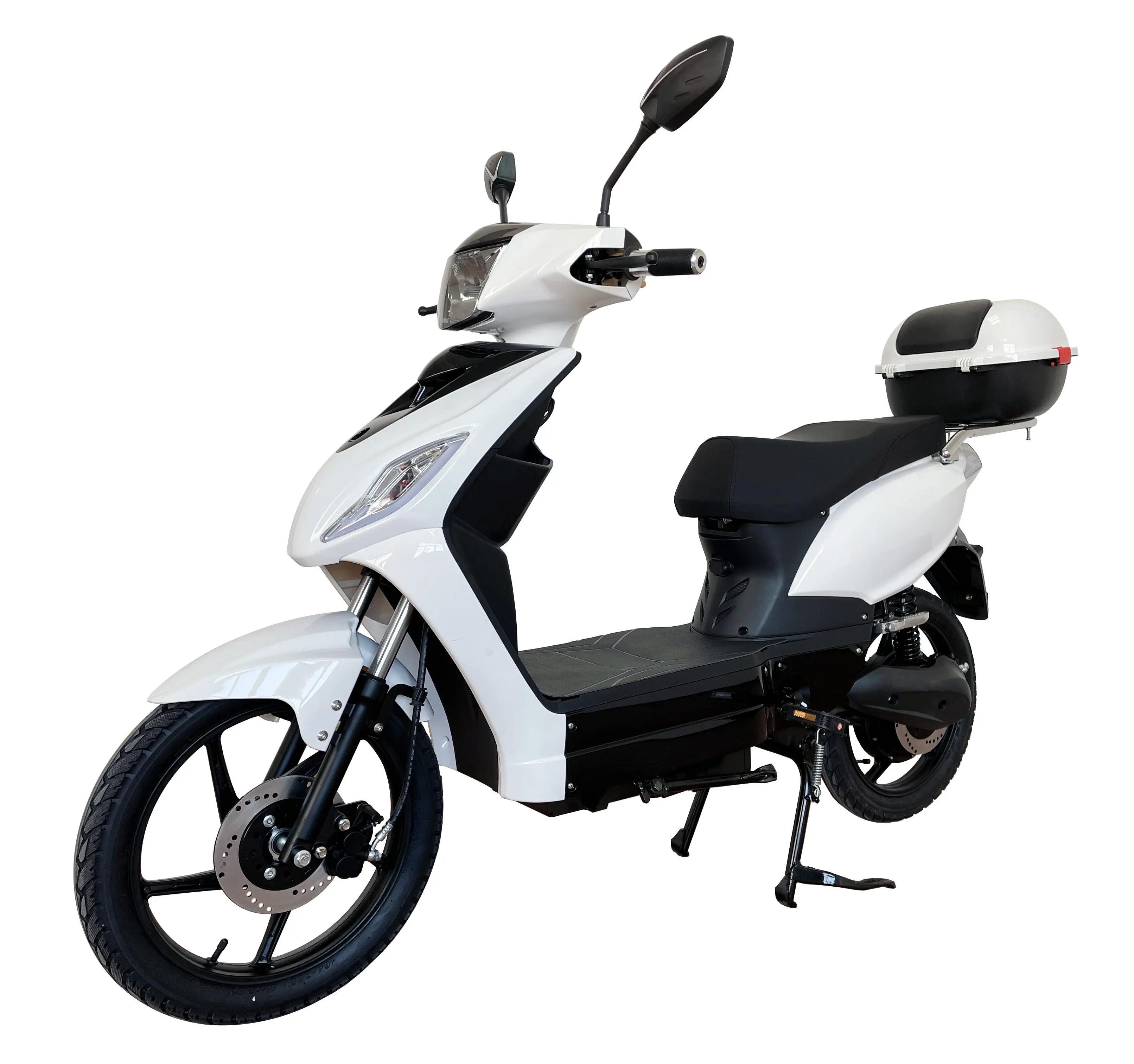 Switzerland Hot Selling 48V 500W Electric Pedal Mopeds Big Wheel 18 Inch Pedal Assist Electric Scooter With Lithium Battery