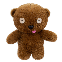 En gros, Peluche Timmy Bear en forme de châtaigne simulée, adorable, en forme d'animal, poupée de compagnie réconfortante et moelleuse, en coton PP de haute qualité