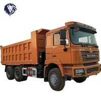 Camion benne basculante d'occasion Chacman F3000/X3000 6x4 d'origine chinoise pour le marché africain