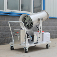 Pulvérisateur de brouillard de brouillard d'eau ZT-20 de marque de Zhenton pour l'acier inoxydable de désinfection fourni la pompe à vide pour des pompes d'échantillon de poussière de sac