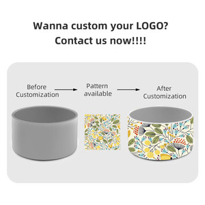 Protection Personnaliser la Conception imprimé Silicone Botte Compatible Voiture Gobelet 40oz Bouteille D'eau hydrodipped impression Manchon Couverture - Product Image 2