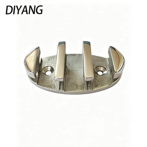 Diyang Stainless Steel Wire Rope Clip 316 Marine Grade Highly Polished For Boat <b>Yacht</b> Hardware - Product Image 1