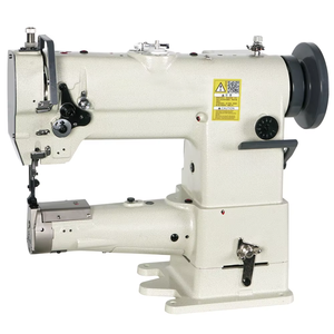 Machine à coudre à bras cylindrique pour matériaux épais et cuir, avec transport par pied marcheur - Product Image 2