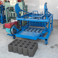 Besoin d'électricité et de pressage de blocs de béton de ciment à essence diesel pour la fabrication de blocs creux
