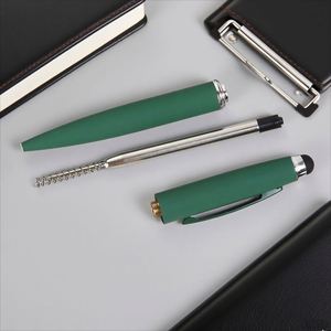 Custom High Quality Luxury 1.0 mm Metal Touch Screen Ballpoint <b>Pen</b> UV Printing Custom Logo <b>Color</b> for Promotional Business Gift - Product Image 6