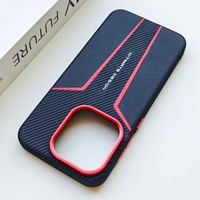 Étui de protection antichoc en cuir PU mat texturé fibre de carbone avec lentille métallique pour Oppo Find X9 Pro / Find X9
