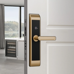 Bảo mật cao thông minh khách sạn RFID khóa cửa nhôm/Thép cửa gỗ Tương thích đám mây Phần mềm quản lý lưu trữ dữ liệu wifi - Product Image 1