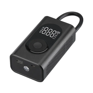 Taşınabilir 12V dijital akıllı lastik şişirme ABS elektrikli hava aracı araba arabalar için lastik pompası kompresör bisikletler diğer lastikler - Product Image 1