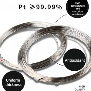 0,3mm 0,5mm <span class=keywords><strong>1mm</strong></span> Alambre de platino 999 de alta pureza Pt para productos químicos - Product Image 4
