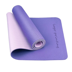 Tapis de yoga en caoutchouc naturel durable et écologique, design personnalisé, tapis de fitness pour la maison, tapis de pilates à vendre - Product Image 1