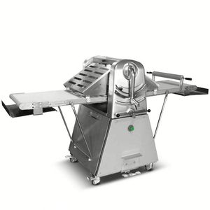 Pandería Sobadora Laminadora Eléctrica Industrial de Masa Fresca y Cortadora Manual de Masas para Pizzas Joyería Tequeos - Product Image 4