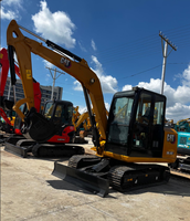 Mini-excavatrice CAT 305.5E2 d'occasion, origine USA, profondeur de creusement de 3,5 m, prête à l'emploi, équipement complet, en stock dès maintenant