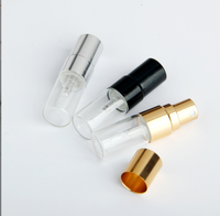 Botol Semprot Parfum Mini Bulat Transparan 2ml 3ml 5ml 8ml 10ml Grosir dengan Cetak Sablon Sampel