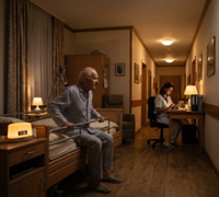 Solución PTT Easytalk para Residencias de Ancianos, Red Privada 4G LTE, Radio Bidireccional PoC, Walkie Talkie, SOS, Rastreo GPS, Atención Médica, 200 Usuarios