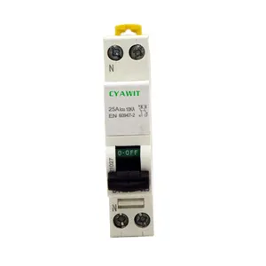 Good Quality DPN MCB Circuit Breaker 1P+N Acti9 IC65N quick installation of Din rail type lighting power distribution box