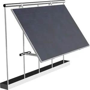 Kit di Rack per pannelli solari europei all'ingrosso del sistema di alimentazione della pianta del balcone solare della casa del balcone