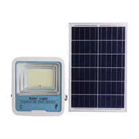 COYOLED Éclairage d'inondation solaire Lumière imperméable extérieure Lumière d'inondation LED solaire bleue haute luminosité 100W 200W 300W