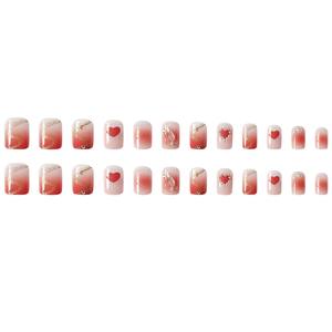 Suministros para <span class=keywords><strong>uñas</strong></span> Productos de belleza Prensa <span class=keywords><strong>en</strong></span> las <span class=keywords><strong>uñas</strong></span> Francés Halo Tono Rosa Perla Diamante de imitación <span class=keywords><strong>Uñas</strong></span> Usable Dedo reutilizable - Product Image 6