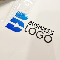 Autocollants de transfert UV 3D personnalisés avec logo, imperméables, adhésifs permanents, étiquettes de transfert en vinyle DTF pour l'étiquetage et l'emballage des produits