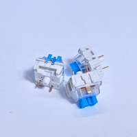 Interrupteur tactile mécanique bleu à 2 broches compatible MX pour clavier de jeu, clavier de bureau personnalisé, bricolage