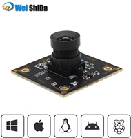 Module de caméra USB 2MP 1080P H.264 30fps, grand angle 120 degrés, webcam UVC sans pilote pour Windows, Android, Linux, Mac