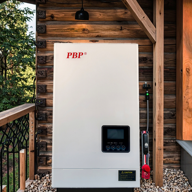 PBP 1KW 3KW 4KW 5KW 6KW LCD Display Integrated MPPT Single Output Inverter 12v 24v 48v Industrial Solar Grid System