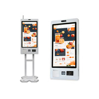 Grosir ODM Layanan Mandiri Monitor layar sentuh kios Selfservice Menu pembayaran Monitor layar sentuh untuk restoran
