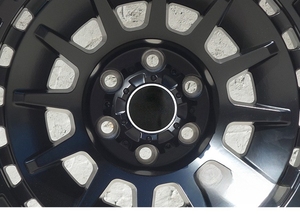 Jantes en acier tout-terrain de 17 pouces pour modification, adaptées à Nissan Navara, Nissan Terra - Product Image 4