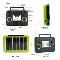 Etenda – chargeur de lampe portable, petit système, lumière forte, chargeur solaire