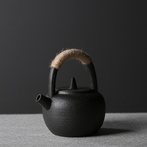 Juego de Té <span class=keywords><strong>Kung</strong></span> <span class=keywords><strong>Fu</strong></span> Mini Vintage Hecho a Mano por MSH, Tetera de Cerámica para <span class=keywords><strong>Bar</strong></span> de Ocio - Product Image 2
