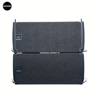 Haut-parleur actif à ligne directe 910LA double 10 pouces en alliage de titane et néodyme 600W RMS/1200W de crête, écologique, portable et étanche