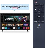 Control remoto de repuesto BN59-01220A compatible con Samsung BN59-01220E/ BN59-01220G/ BN59-01220B/ BN59-01220M/ SEK-3500U/UA55JS8000W
