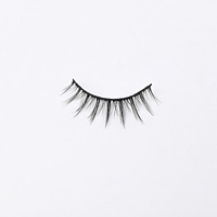 20 paires de faux cils en cheveux synthétiques, bouquets entiers, effet naturel, multi-couches, cils épais