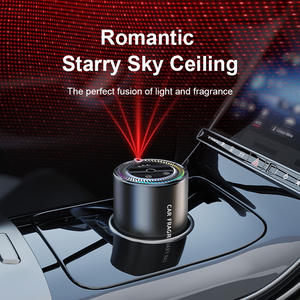Difusor de Fragancias con Luz de Llama y <span class=keywords><strong>Humidificador</strong></span>, Gran Capacidad, Ecológico, Metálico, USB, Portátil, para Auto, Hotel y Hogar - Product Image 5