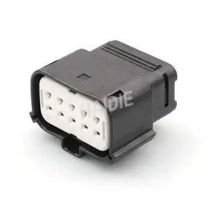 Conector de fio automotivo para carro, caixa elétrica com 10 pinos, conector de fio automotivo selado fêmea à prova d'água 0194180013