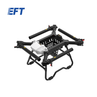 Châssis de drone EFT Quadcopter X2800, capacité de charge lourde de 200 kg à 300 kg, avec compartiment à batterie de grande taille, prend en charge la double batterie