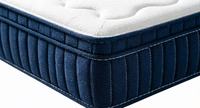 Matelas orthopédique personnalisé Queen/King Size en mousse à mémoire de forme et ressorts ensachés, avec surmatelas et support renforcé, enroulé sous film, vente en gros