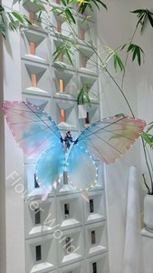 Papillon Bionique Décoratif d'Extérieur pour Jardin, Insecte Dynamique Simulé Coloré, Télécommande Radio RC, Modèle Hsj Butterfly-1 - Product Image 2