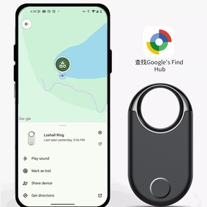 เครื่องติดตาม GPS ขนาดเล็ก สมาร์ทแท็กติดตามตำแหน่ง ควบคุมผ่านแอพ ติดตามแบบเรียลไทม์ กันน้ำ ป้องกันการสูญหาย สำหรับกุญแจและกระเป๋าเดินทาง - Product Image 4