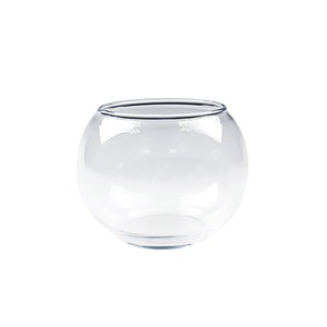 Tarros de vela de soja de vidrio de globo transparente vacío moderno decorativo personalizado - Product Image 2