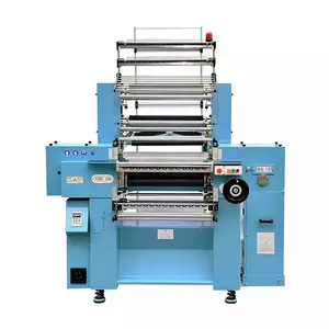 Guangzhou factory price direct sale industrial narrow fabric electronic crochet knitting machine for elastic band