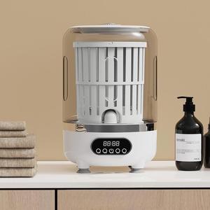 Mini machine à laver portable sans fil <span class=keywords><strong>avec</strong></span> fonctions de lavage et d'essorage, panier de vidange gratuit - Product Image 1